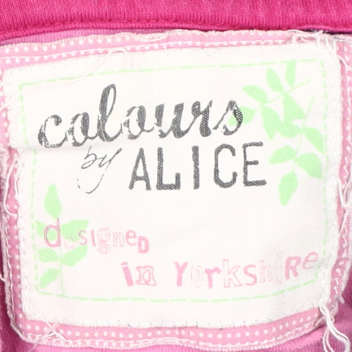 Colours by Alice Women's Striped Henley Hoodie 18