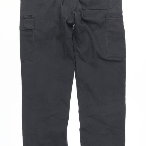 Decathlon Men's Black Cargo Trousers M