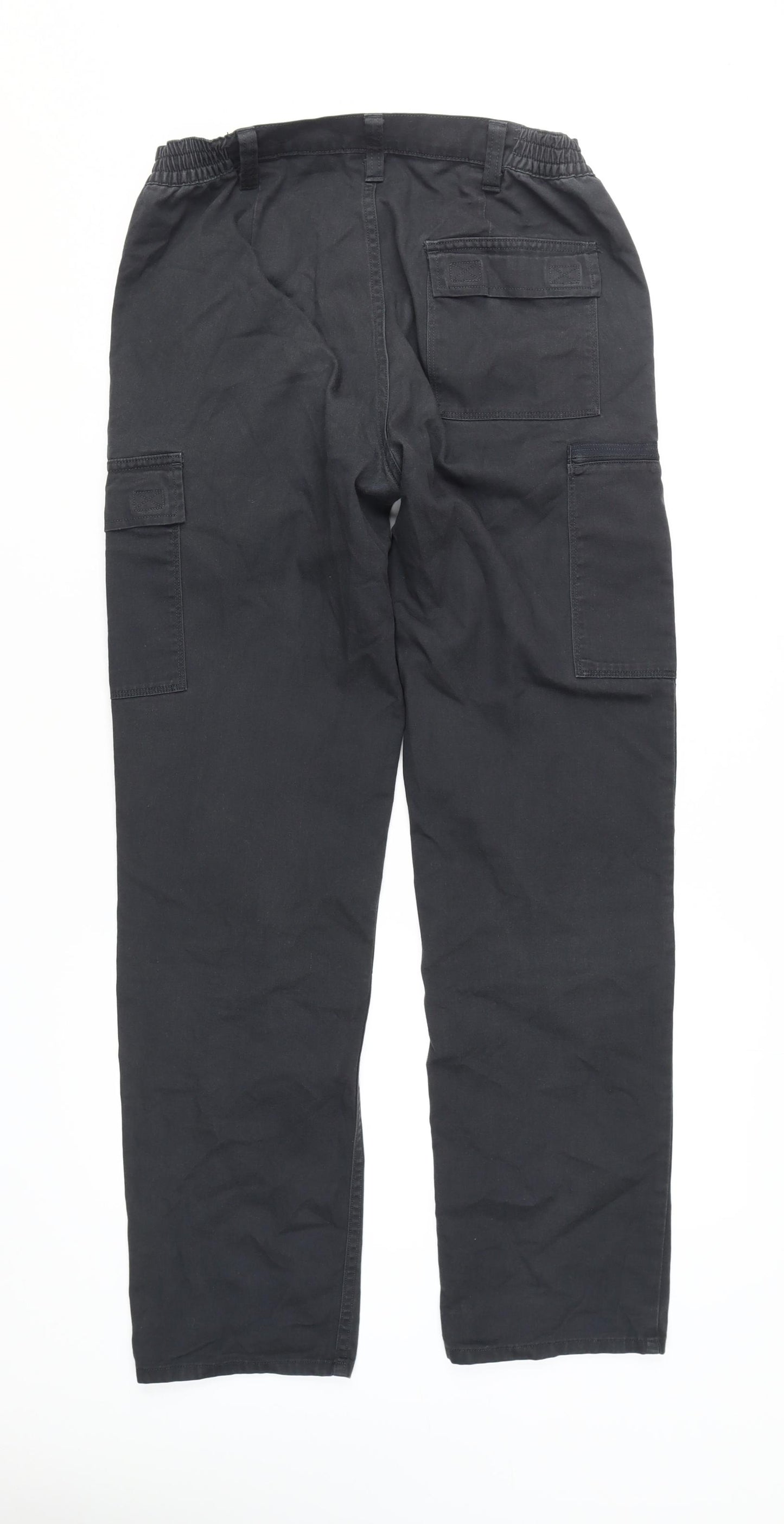 Decathlon Men's Black Cargo Trousers M