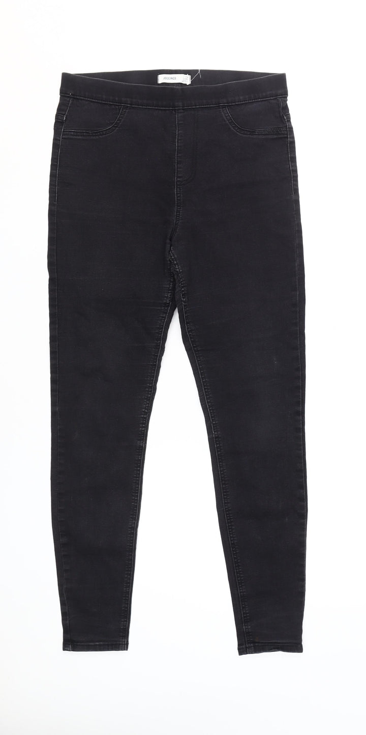 M&S Women's Black Slim Jegging Jeans Size 12