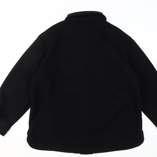 New Look Women's Black Jacket Size 18 - Casual and Chic