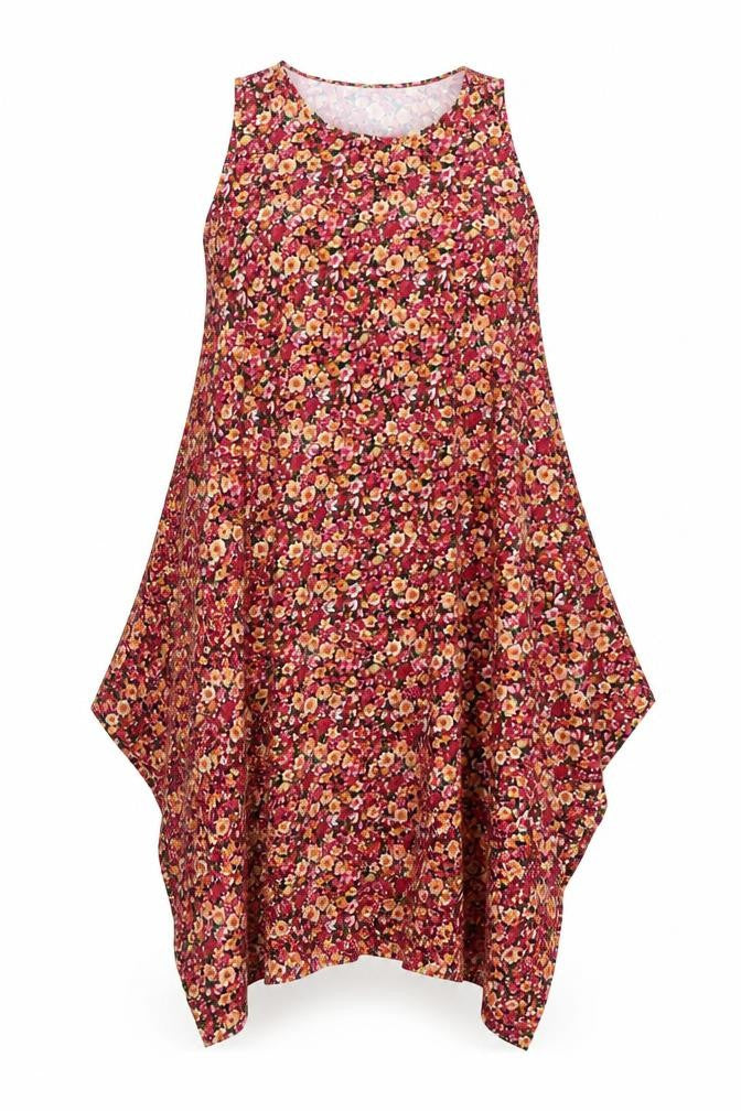 QED London Women's Floral Swing Dress M Multicoloured