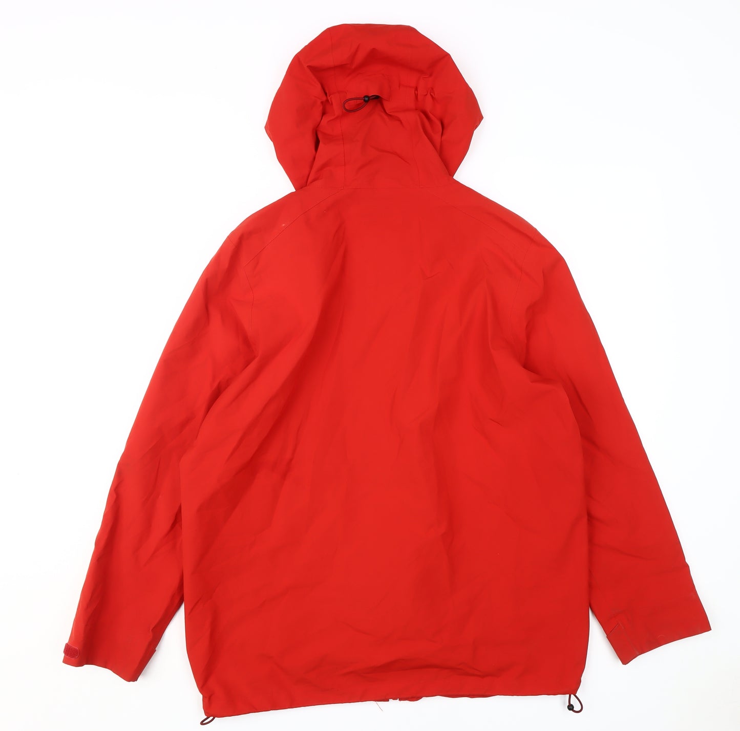 Rohan Men's Red Hooded Waterproof Rain Jacket M