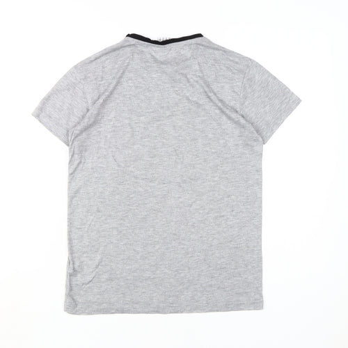 Disney Women's Grey Mickey Mouse T-Shirt Size 6
