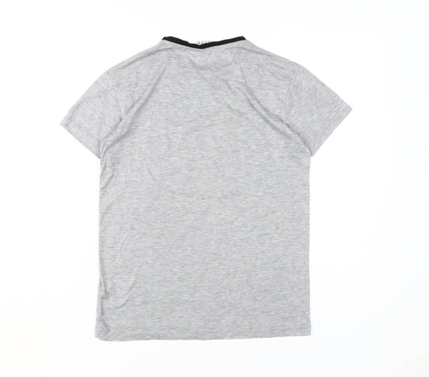 Disney Women's Grey Mickey Mouse T-Shirt Size 6
