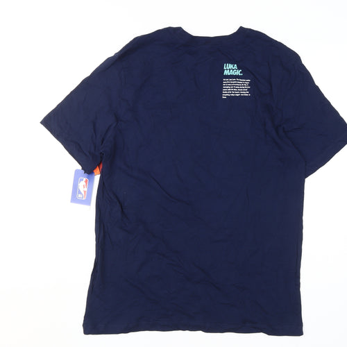 Nike Men's Blue Luka Doncic NBA T-Shirt L