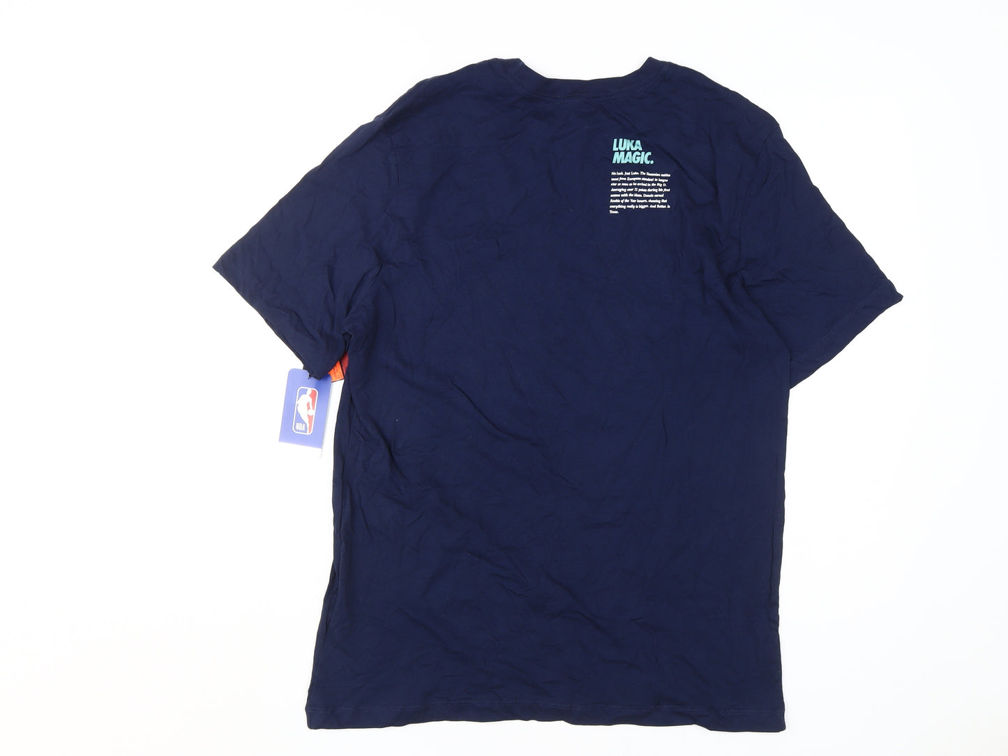 Nike Men's Blue Luka Doncic NBA T-Shirt L