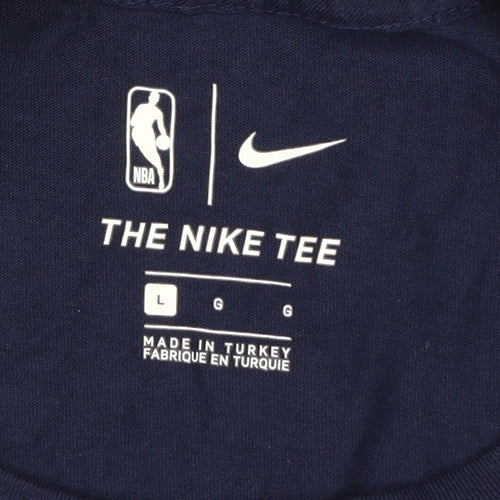 Nike Men's Blue Luka Doncic NBA T-Shirt L