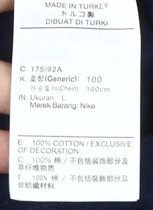 Nike Men's Blue Luka Doncic NBA T-Shirt L