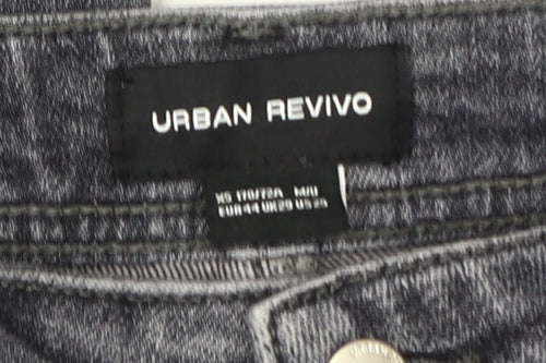 Urban Revivo Women's Grey Straight Leg Jeans XS