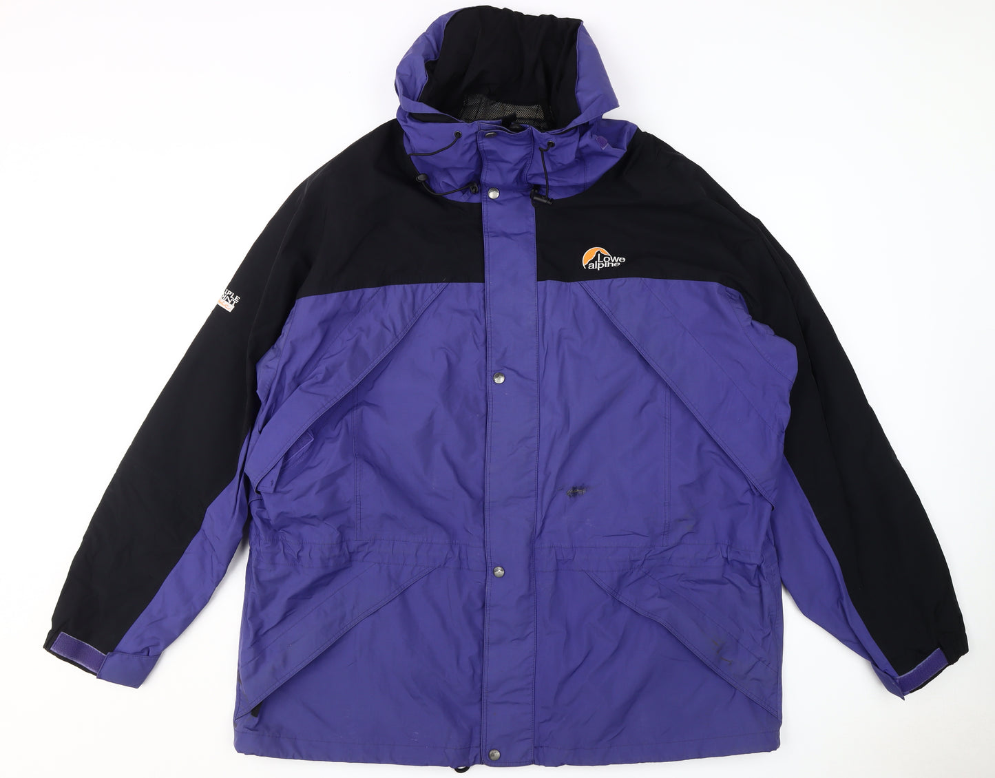 Lowe Alpine Men's XL Purple Rain Coat Jacket