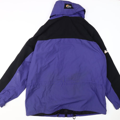 Lowe Alpine Men's XL Purple Rain Coat Jacket