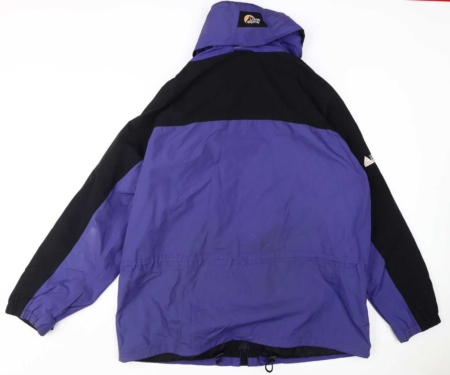 Lowe Alpine Men's XL Purple Rain Coat Jacket