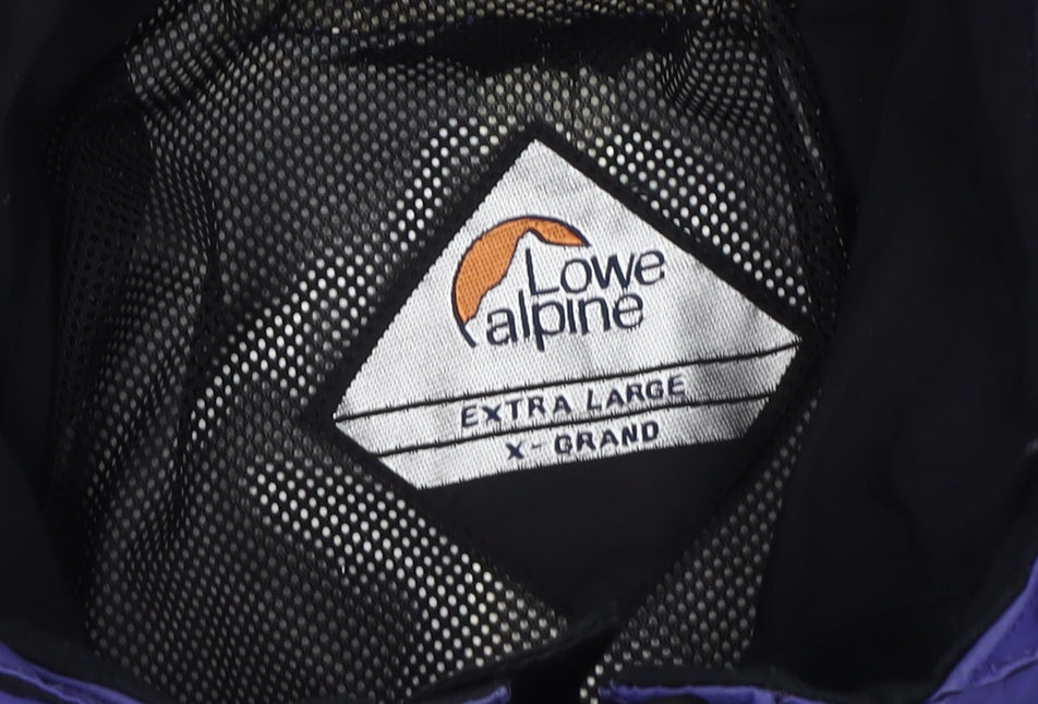 Lowe Alpine Men's XL Purple Rain Coat Jacket