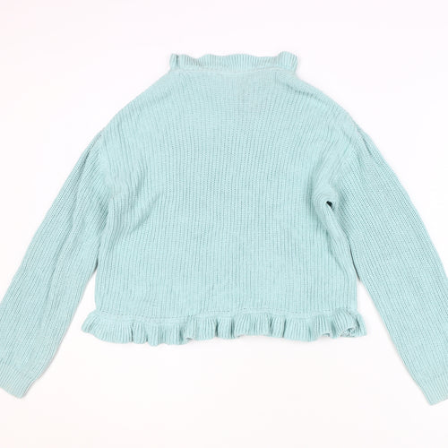 River Island Girls Blue Pullover Jumper 11-12 Years