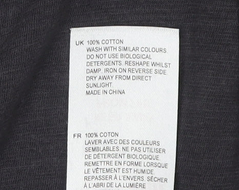 White Stuff Women's Black Button-Up Top Size 16