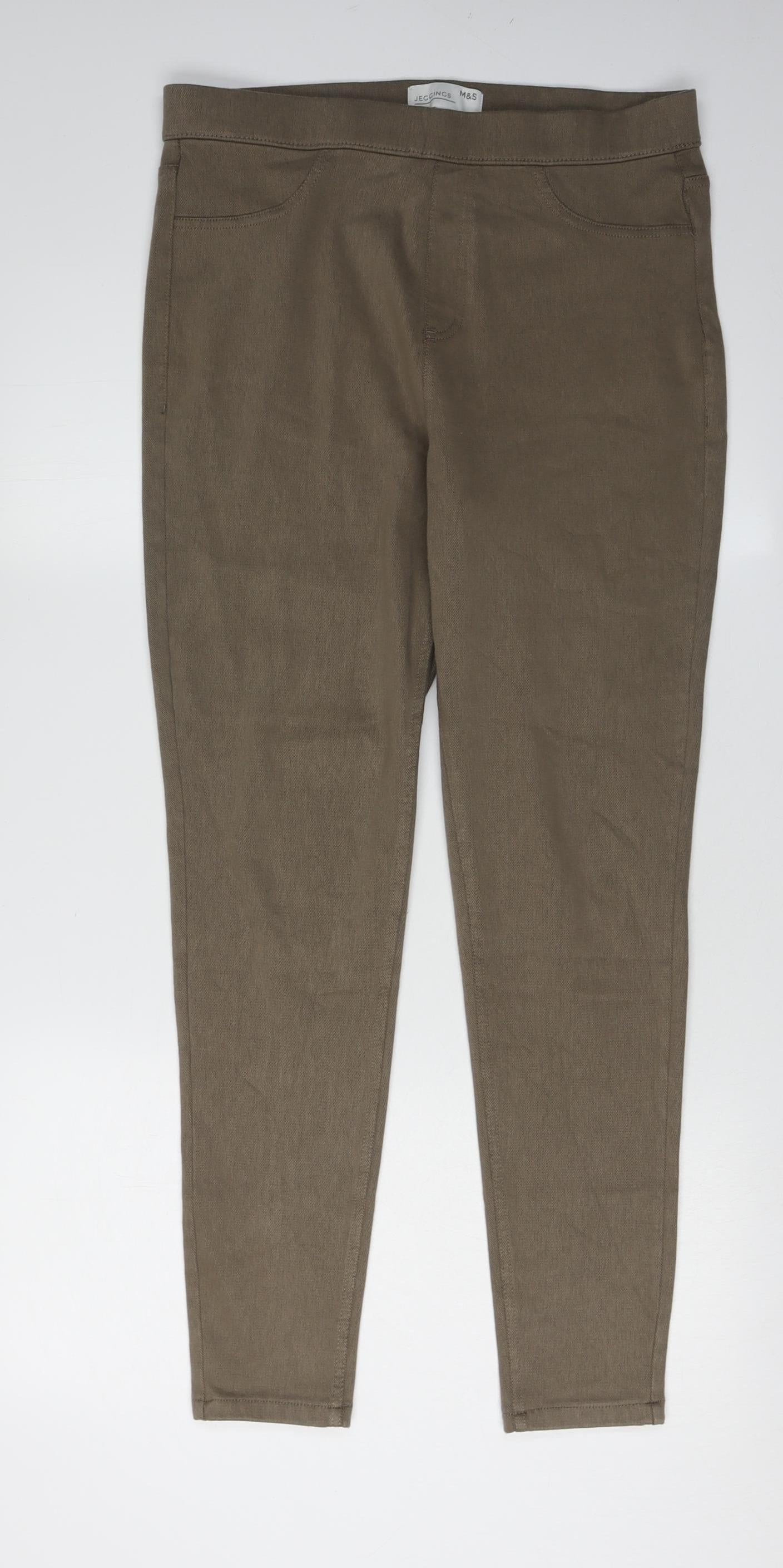 Marks & Spencer Women's Brown Jegging, Size 14