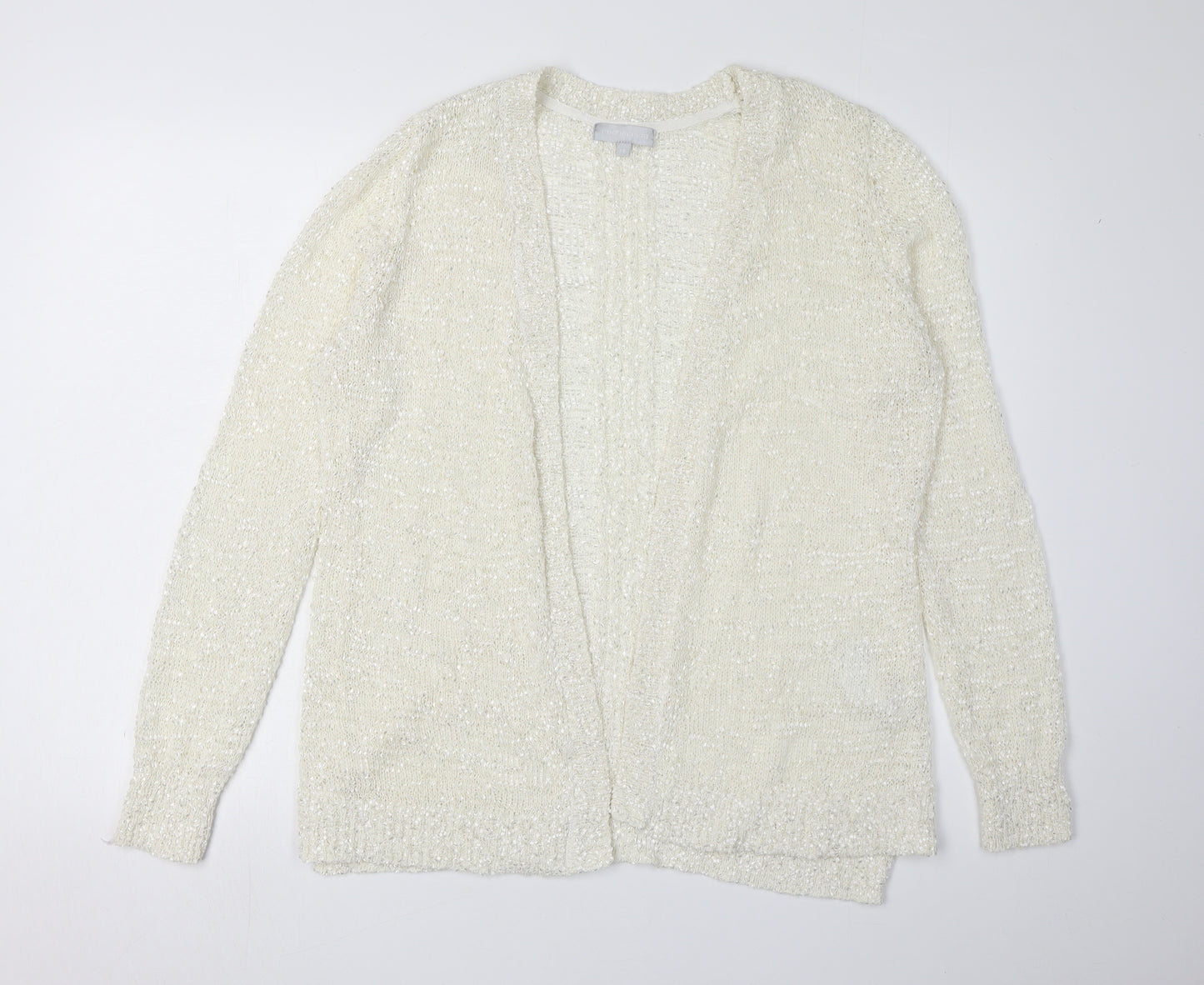 Red Herring Women's Ivory Cardigan Size 16 Knit