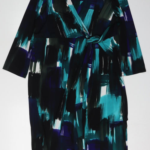CC Women's Multicoloured Wrap Dress XL