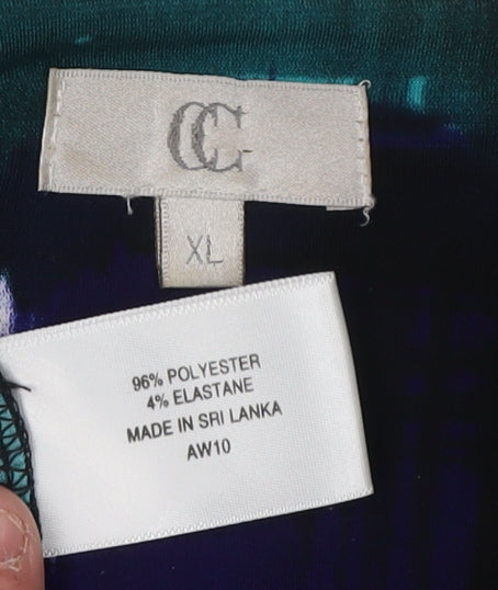 CC Women's Multicoloured Wrap Dress XL