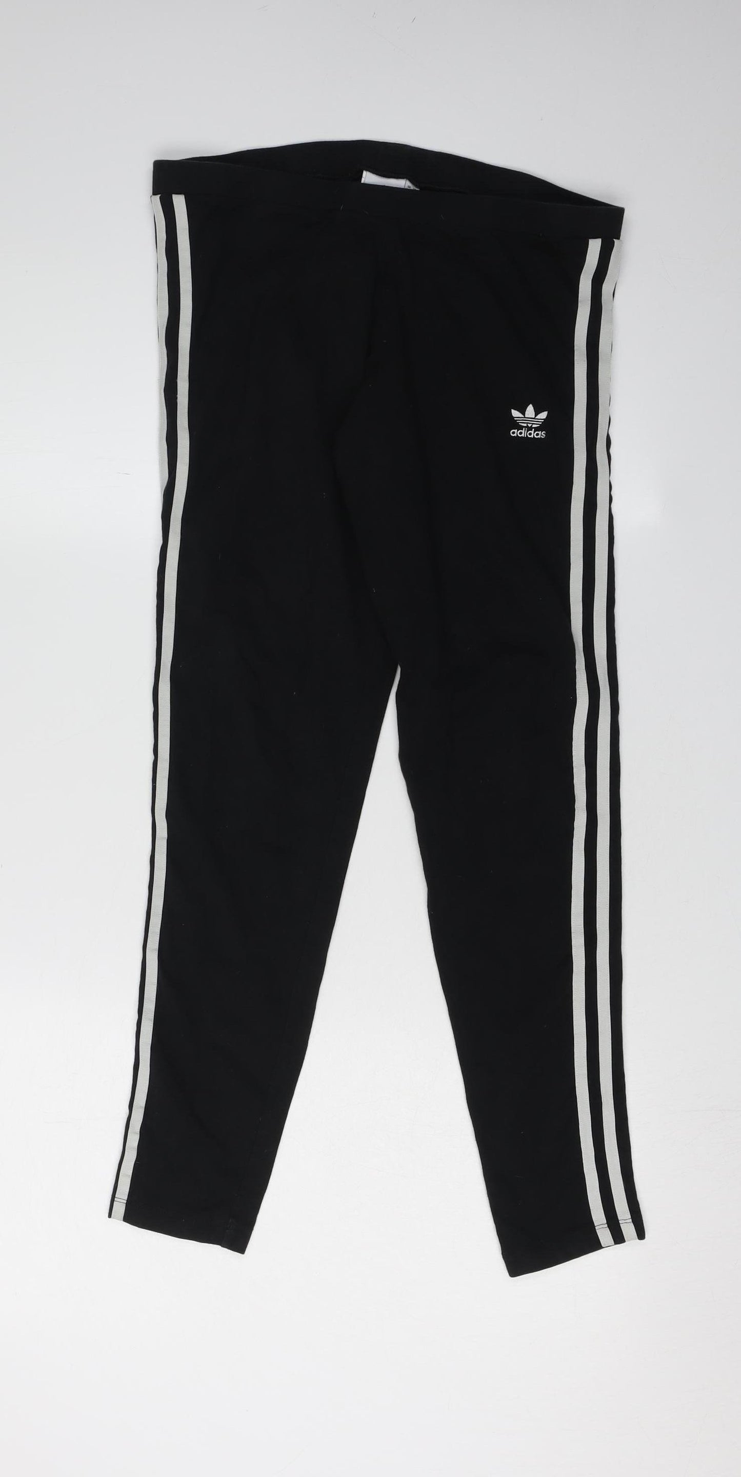 Adidas Women's Black Ankle Leggings - Size 16