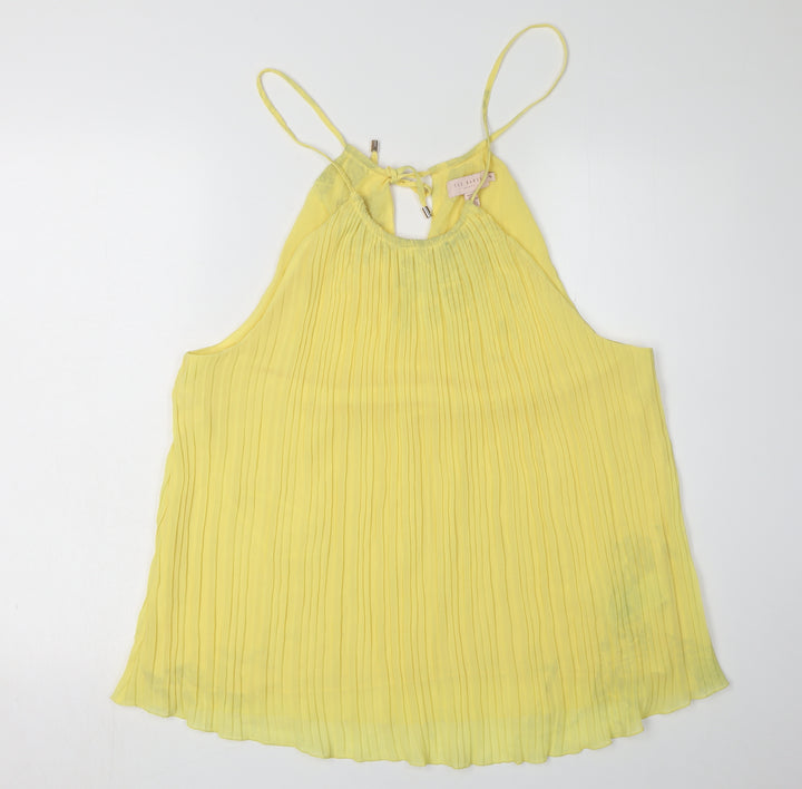 Ted Baker Women Yellow Camisole Blouse Size 4