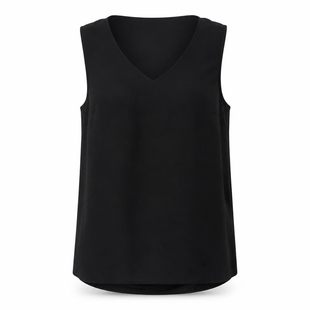 Oasis Women’s Black Tank Top - Size 8, V-Neck, Casual