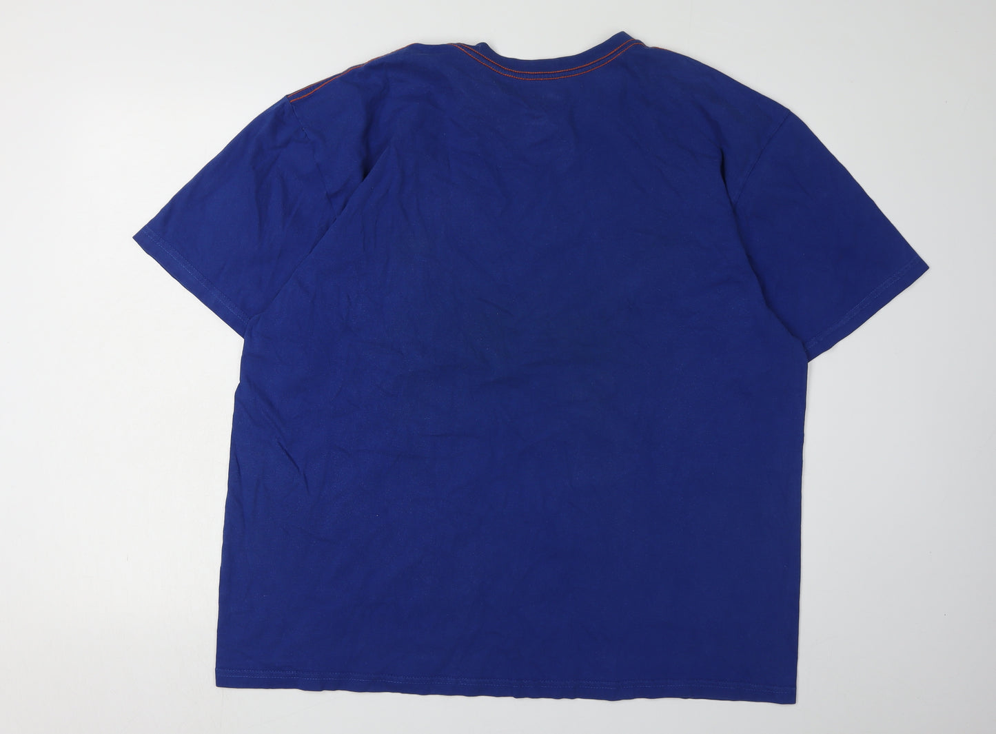 UNK NBA Men's Blue XL T-Shirt, Graphic Logo, Cotton, Sports