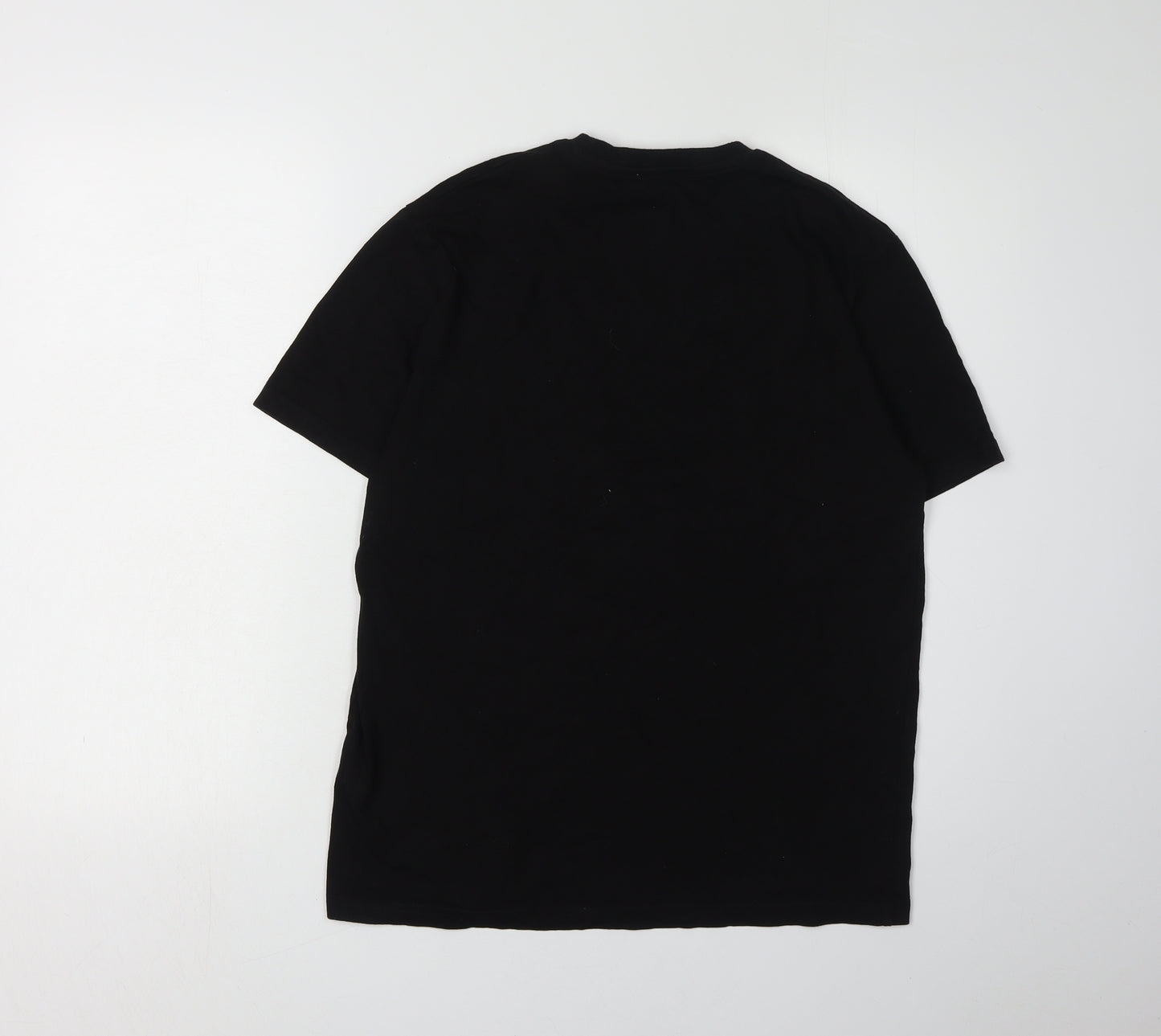 Burberry Men's Black Logo T-Shirt - Size S