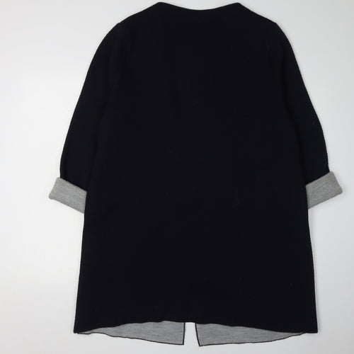 Wallis Women's Black Cardigan - Size L, Casual Knit