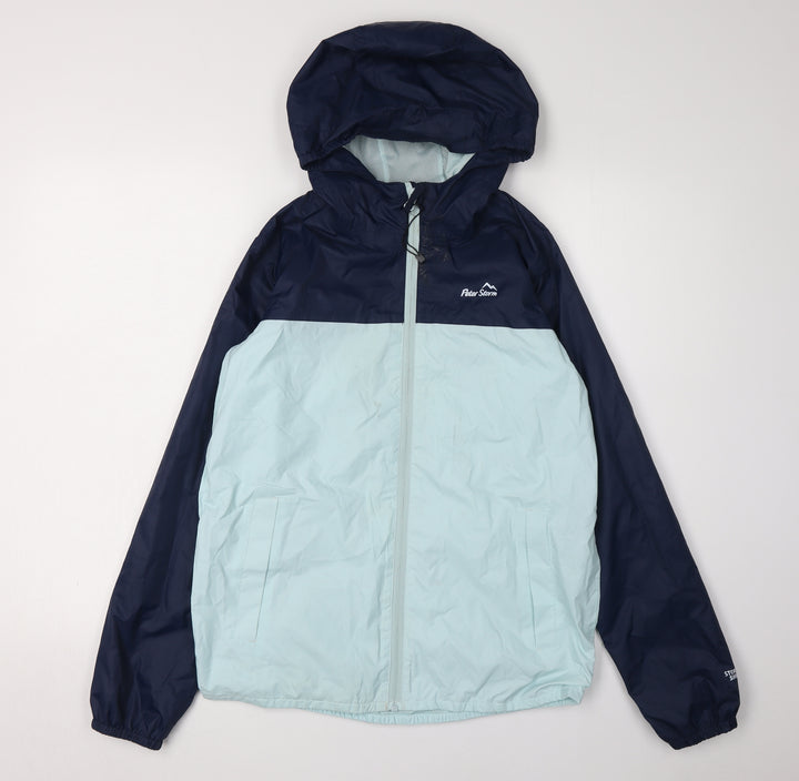 Peter Storm Boys Blue Windbreaker Jacket 13 Years