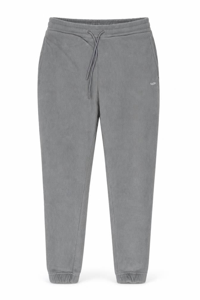 Front view of Myprotein Men's Grey Jogger Trousers, size S, Casual Wear