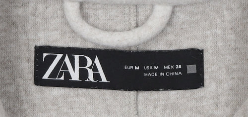 Zara Women’s Grey Relaxed Fit Jacket M, Autumn Style