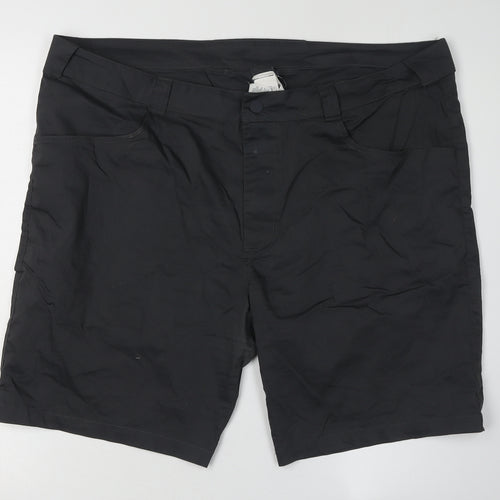 Decathlon Men's Black 2XL Athletic Gym Shorts