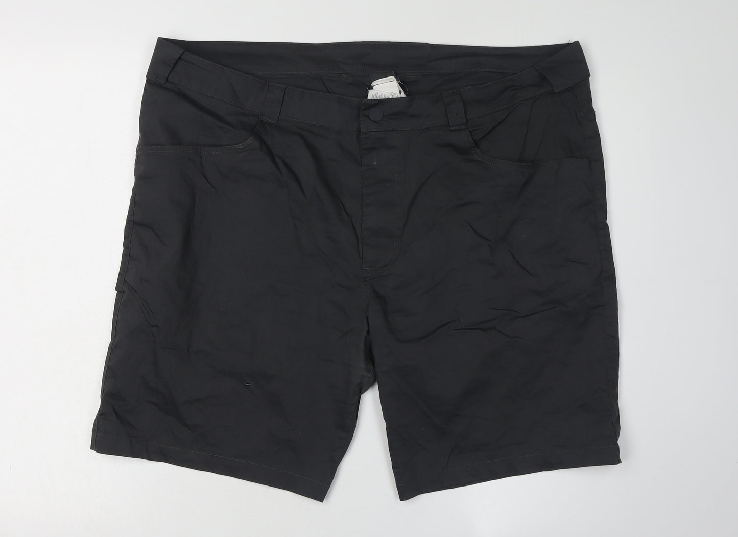 Decathlon Men's Black 2XL Athletic Gym Shorts