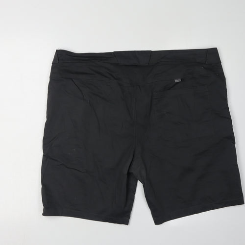 Decathlon Men's Black 2XL Athletic Gym Shorts