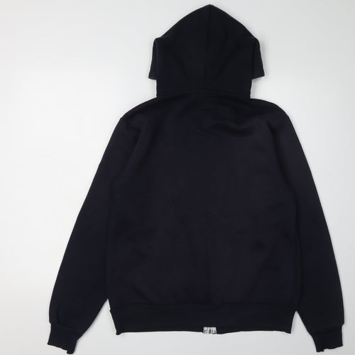 American Authentic Men's Black Full Zip Hoodie XS