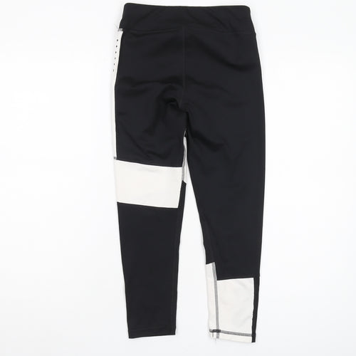 Puma Girls Black Leggings 11-12 Years - Activewear Essential