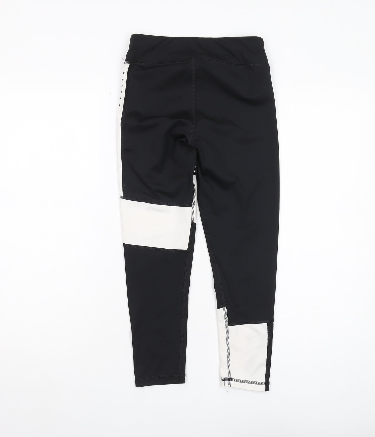 Puma Girls Black Leggings 11-12 Years - Activewear Essential