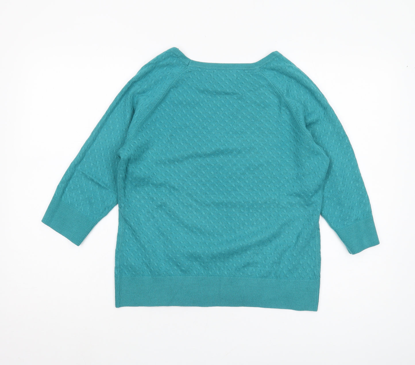 Marks and Spencer Women's Green Pullover Jumper Size 12