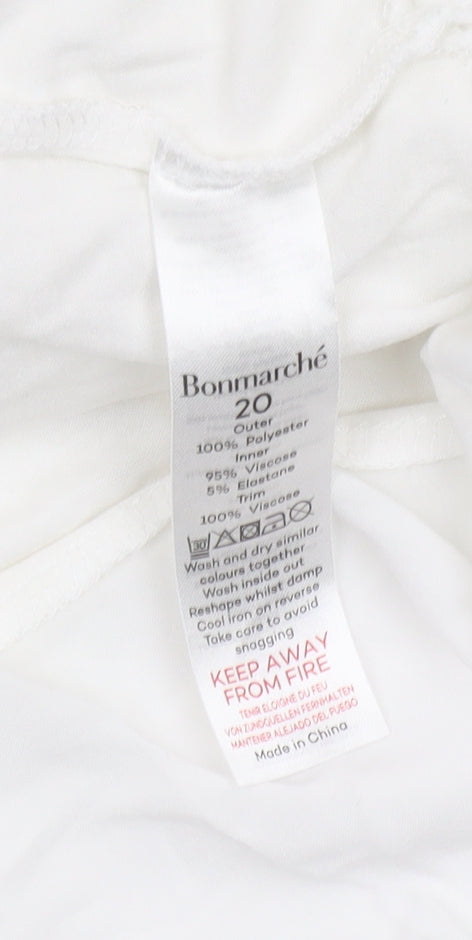 Bonmarché Women's Floral Tunic Blouse - Multicoloured, Size 20