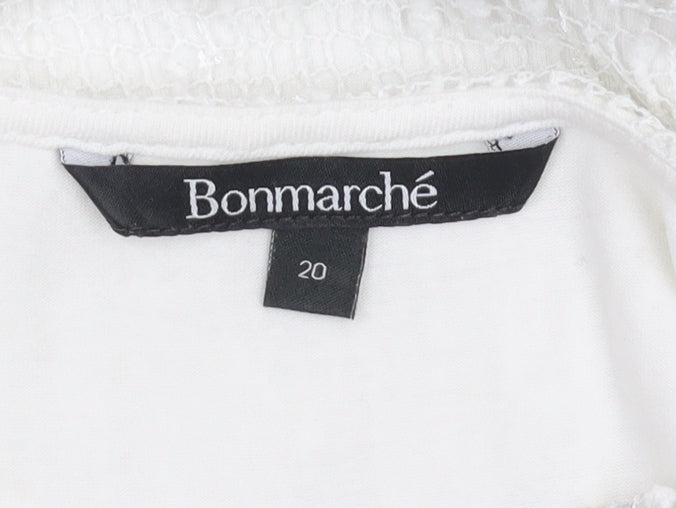 Bonmarché Women's Floral Tunic Blouse - Multicoloured, Size 20