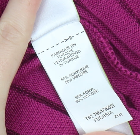 Marks and Spencer Women's Pink Cardigan Size 18