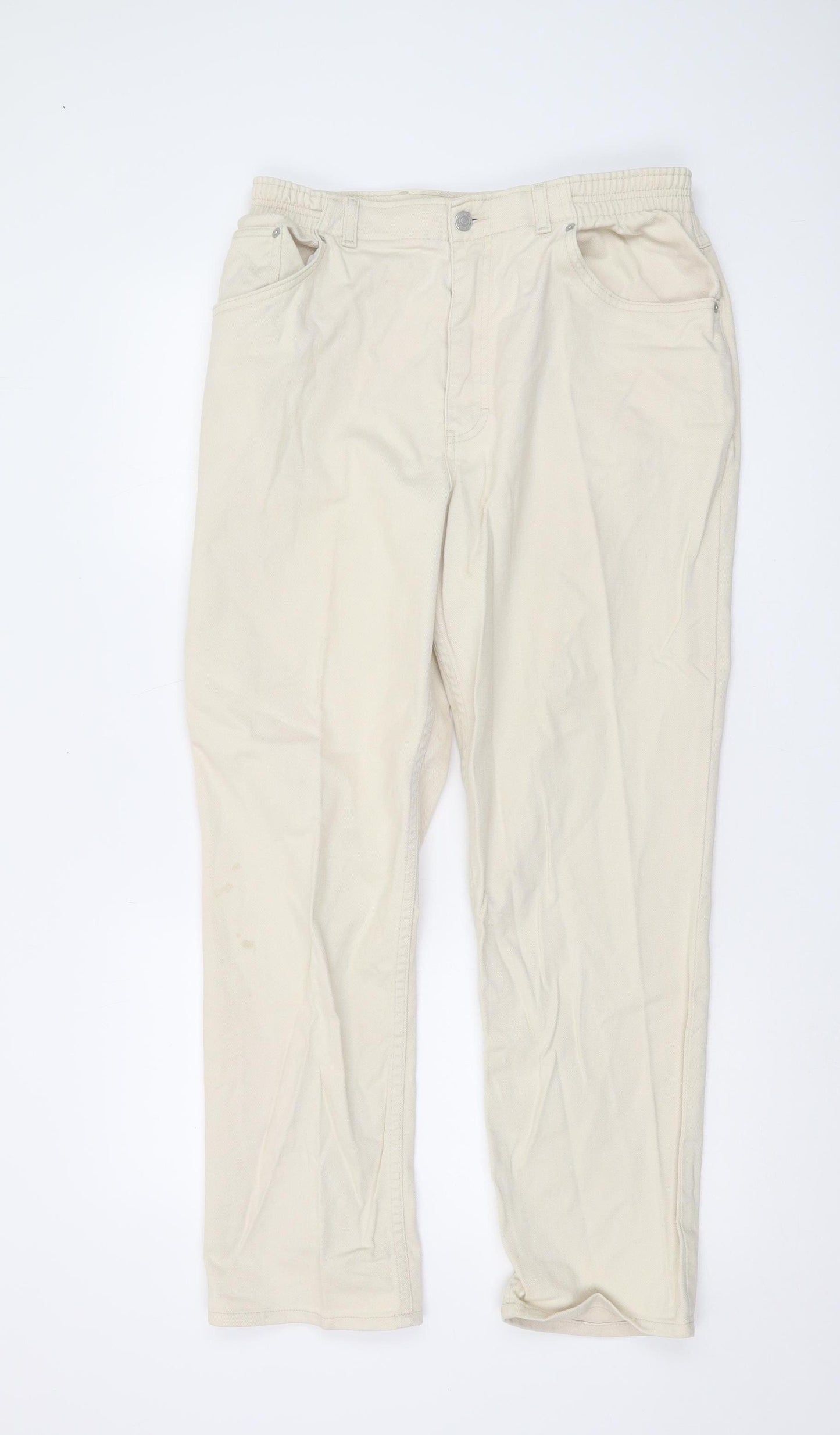 Marks & Spencer Beige Women's Jeans Size 16