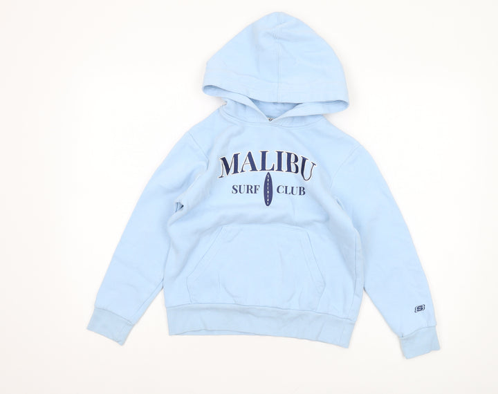 Skechers Boys Blue Pullover Hoodie - Size S