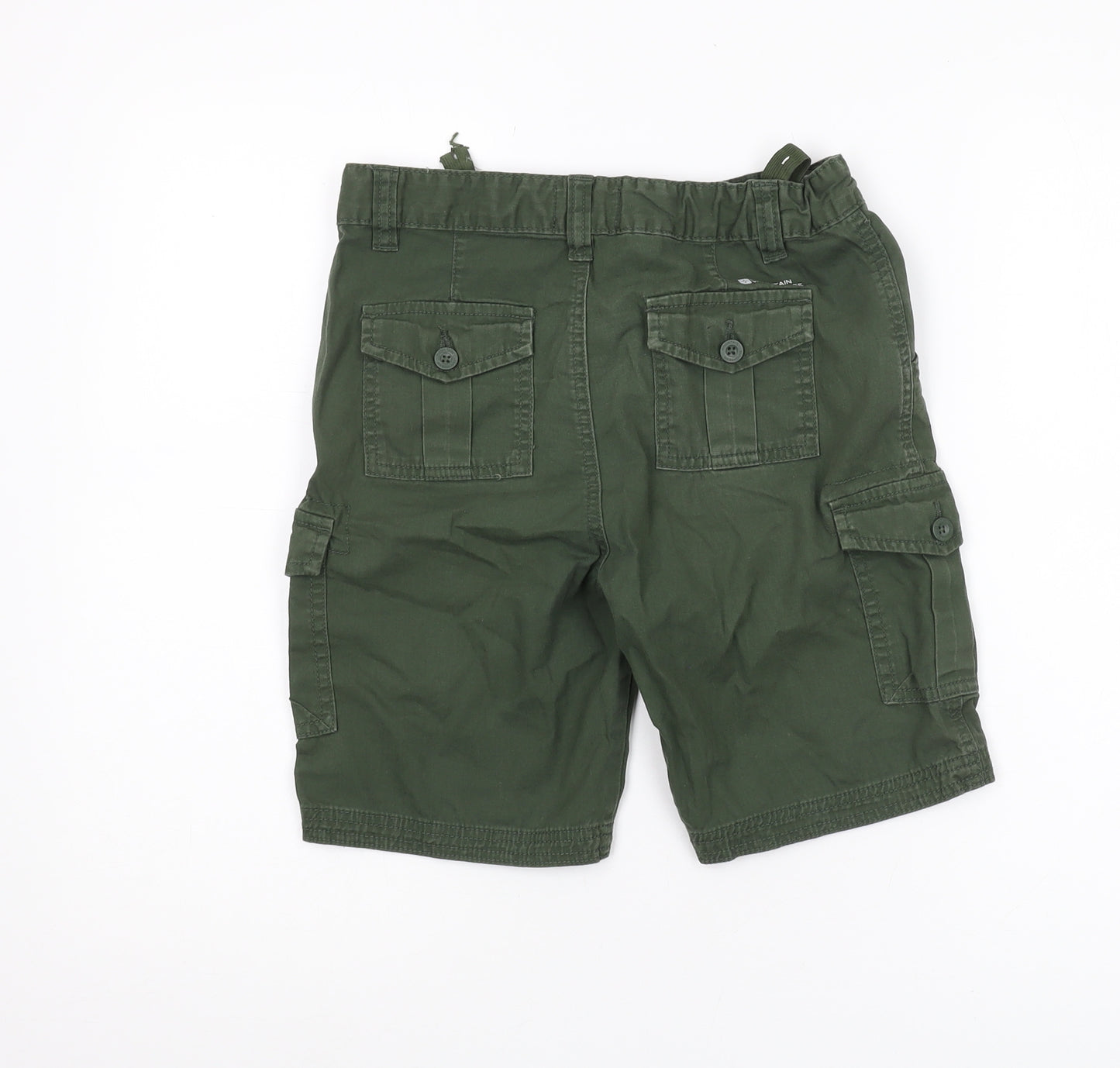 Mountain Warehouse Boys Green Cargo Shorts 11-12 Years