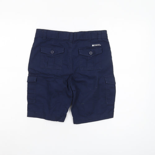 Mountain Warehouse Boys Blue Cargo Shorts 11-12 Years