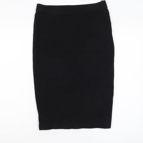 Wallis Women's Black Pencil Skirt, Petite Size 12