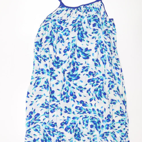 Hush Women’s Blue Floral Slip Dress, Size 12