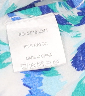 Hush Women’s Blue Floral Slip Dress, Size 12